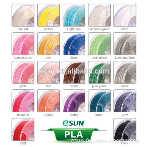 ESUN 3mm PLA filament for 3D printer